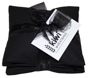 Waterproof & Washable Kiwi Wheatbags: Wheat Bag with Washable Cover - Black