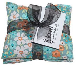 3 Segment Wheat Bags Kiwi Wheatbags: Blooms Patina Wheat Bag