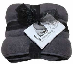 Polar Fleece Wheat Bags Kiwi Wheatbags: Charcoal Polar Fleece Wheat Bag
