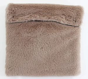 Pet Wheat Bags Kiwi Wheatbags: Beige Furry Pet Wheat Bag