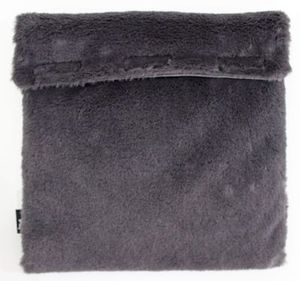 Charcoal Furry Pet Wheat Bag