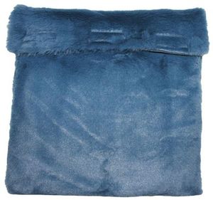 Pet Wheat Bags Kiwi Wheatbags: Steel Blue Furry Pet Wheat Bag