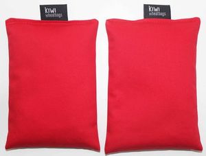 CLEARANCE Kiwi Wheatbags: Red Hand Warmer Wheat Bags