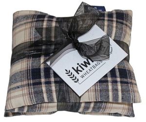 Blue Plaid Wheat Bag