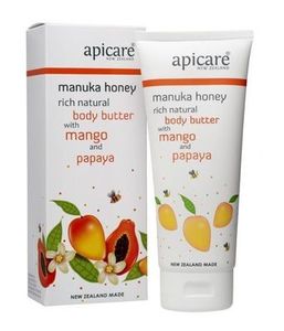 Health & Beauty Kiwi Wheatbags: Manuka Honey Rich Natural Body Butter with Mango and Papaya