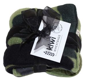 Polar Fleece Wheat Bags Kiwi Wheatbags: Camo Green Polar Fleece Wheat Bag