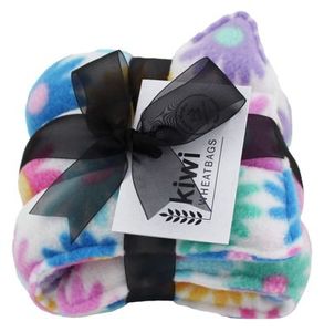 Polar Fleece Wheat Bags Kiwi Wheatbags: Flower Pop Polar Fleece Wheat Bag