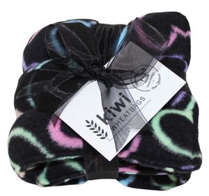 Hearts Polar Fleece Wheat Bag