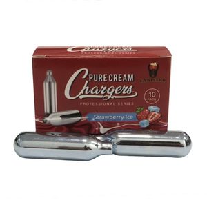 Products: Flavoured Cream Chargers 10pk Strawberry Ice