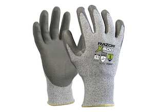 Gloves: Esko Razor X500 Cut 5 PU Dip Glove
