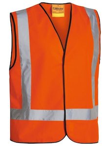 Vests: BISLEY TAPED X BACK HI VIS VEST