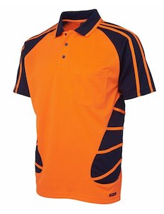 Polos: JB's Hi-Vis S/S Spider Polo