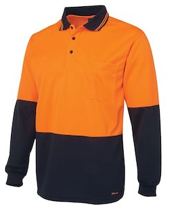 Polos: JB's Hi-Vis Polo L/S