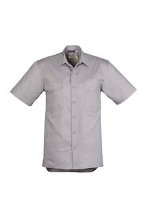 Shirts: Syzmik Men's Light-Weight S/S Tradie Shirt