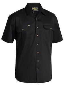 Shirts: Bisley S/S Original Cotton Drill Shirt