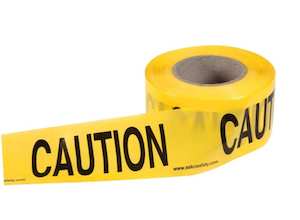 Site Safety: Esko Economy Barrier Warning Tape Caution 250m x 75mm