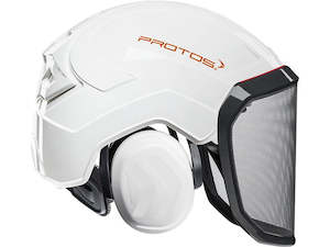 Forestry Collection: PROTOS® INTEGRAL FOREST Safety Helmet - WHITE