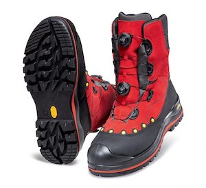 Forestry Boots: PFANNER BOA® CHAINSAW BOOTS Chainsaw Protection Class 2