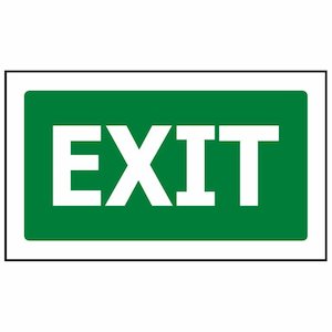 Signs: Exit EX701