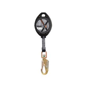 Height Safety: LINQ - Self Retractable Loq-Bloq Webbing Lanyard 3.5M