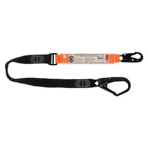 LINQ - Elite Single Leg Elasticated Lanyard With Hardware Sn & Sd