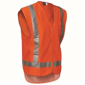 Bison Vest TTMC Polyester Orange