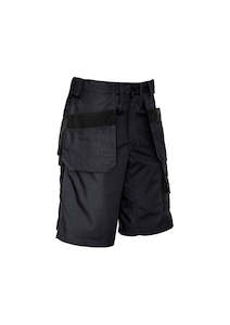 Trousers: Syzmik Men's Ultra Lite Multi-Pocket Shorts