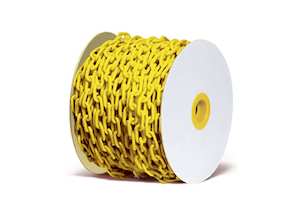 Plastic Chain Yellow - (25m roll, sold by the metre)