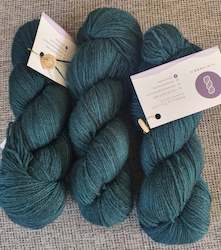 New Woollen Spun 4ply: Teal
