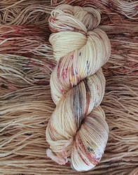 4ply High Twist Merino: Caramel Toffee