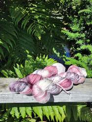 4ply High Twist Merino: Chocolate Strawberry