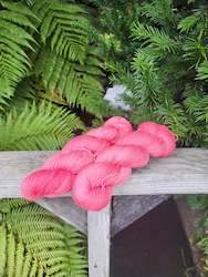 4ply High Twist Merino: Carnation