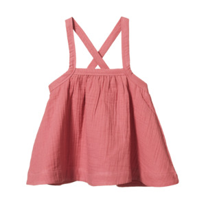 Size 2y: May Pinafore Raspberry