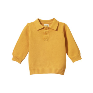 Size 3y: Grandpa Jumper Butterscotch