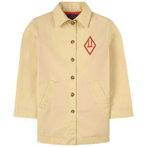 The Animals Observatory: Lion Kids Jacket Khaki Logo