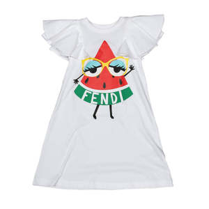 Watermelon Dress in Jersey with logo
