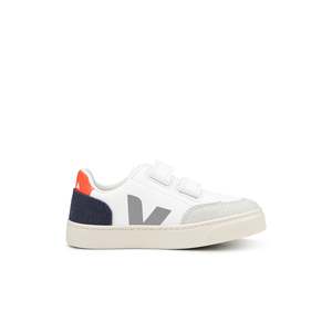 Shoe 1: Veja Small V-12 Velcro Chromefree Leather
