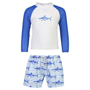 School of Sharks Baby LS set