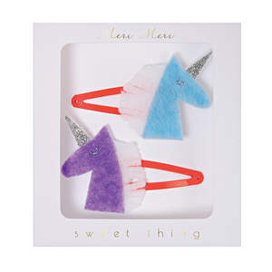 Meri Meri: Unicorn Felt Hair Clips S/2
