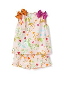 Size 5: TWO PIECE SET BABY PINK