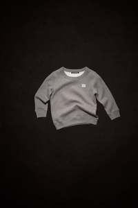 Noskincare: Crew Neck Sweatshirt Light Grey Melange