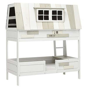 ADVENTURE BED HANGOUT / STANDARD SLATS-WHITEWASH