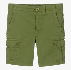 Il Gufo: BERMUDA SHORTS EUCALYPTUS GREEN