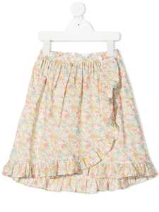 Ss21: Ruffled floral print skirt Skirt
