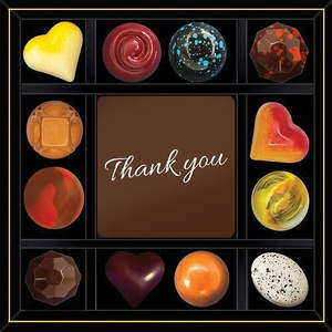 Boxed Chocolates: Thank You - Say it in Chocolate (12)