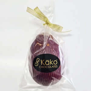 Marshmallow Half Egg - Passionfruit in white chocolate - PREORDER