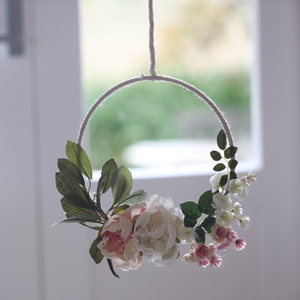 Decorative Flower Hoop