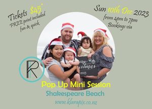 Products: Pop Up Mini Session @Shakespeare Beach