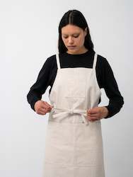 New: SECOND Apron, Creamy Natural Canvas