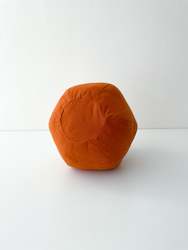 Best Sellers: SAMPLE, OLDER/ SMALLER SIZE Globe Cushion, Pumpkin Orange